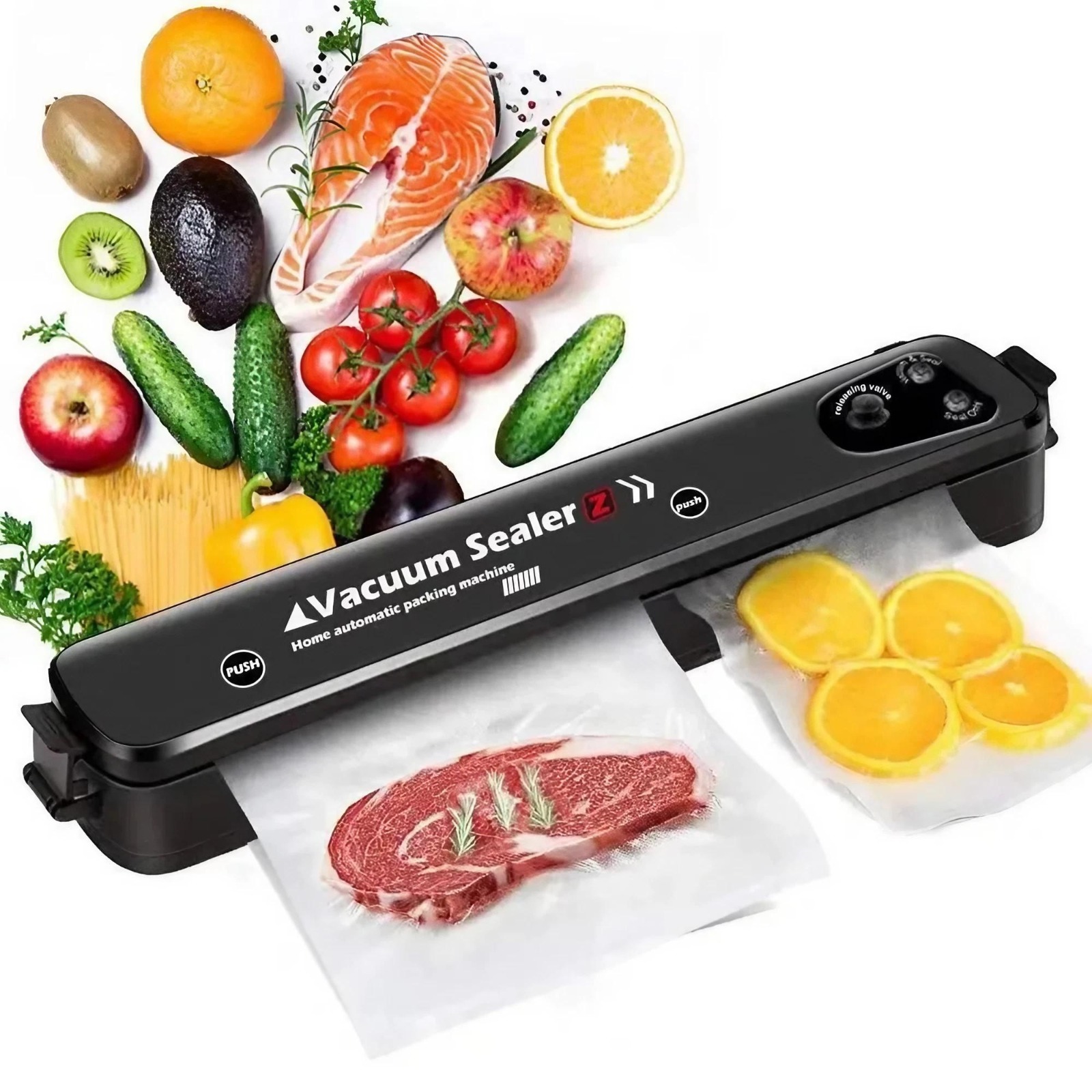 Meal Prep Vacuum Seal Containers - Macchina sigillatrice sottovuoto automatica, dispositivo portatile