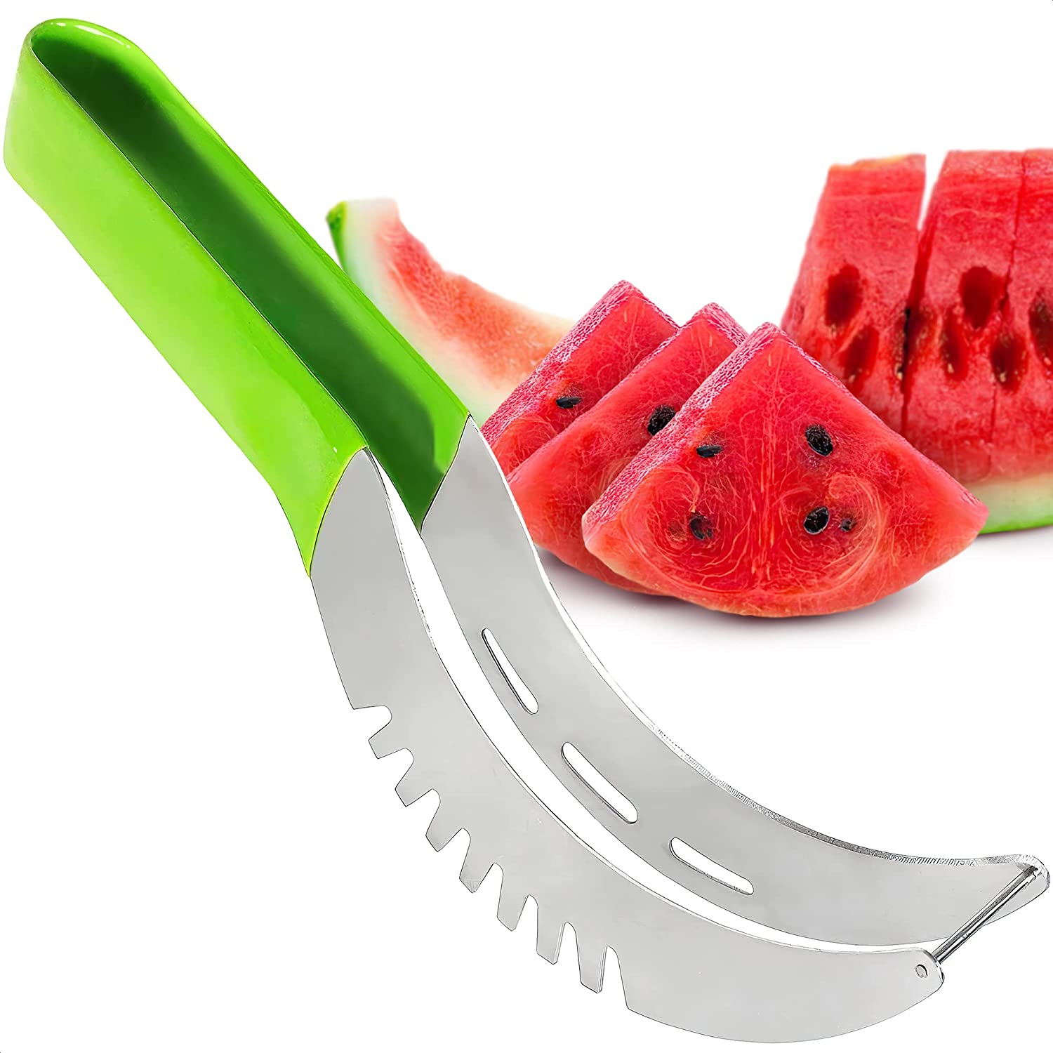 Pineapple Corer Slicer - Coltello per affettare l'anguria in acciaio