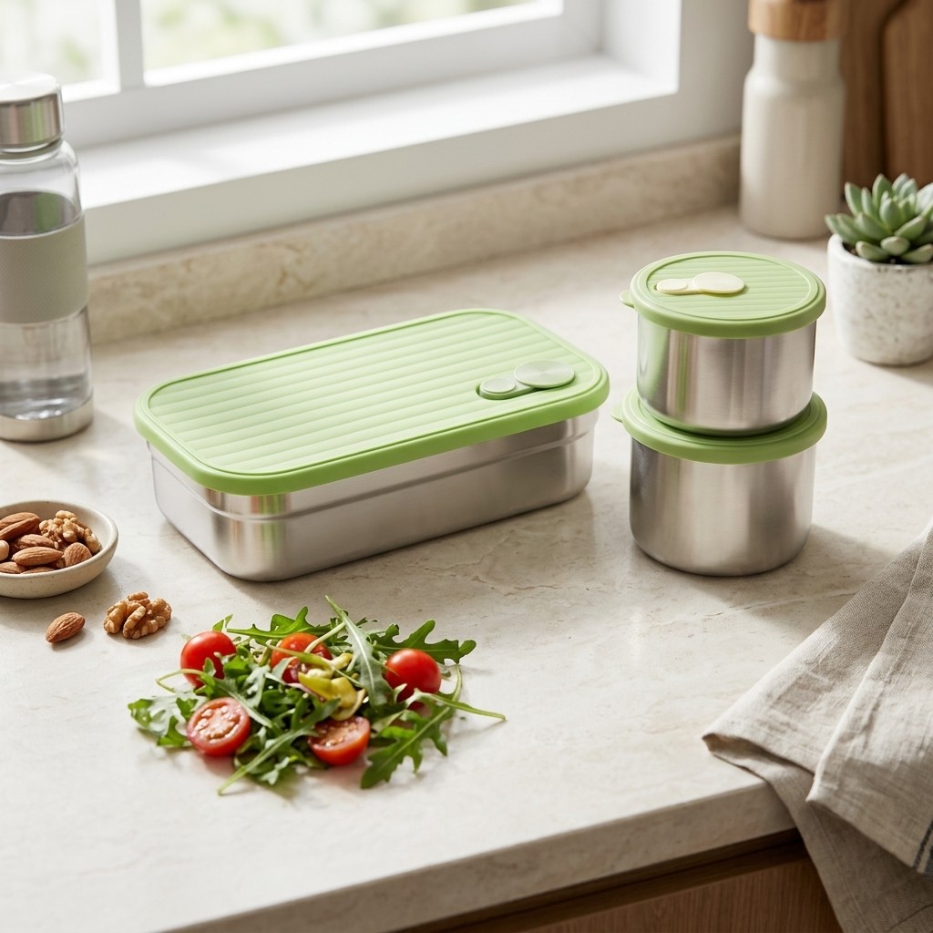 Meal Prep Kinder - Set di Contenitori per Alimenti in