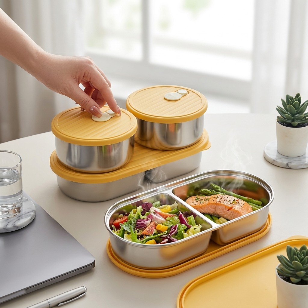 Meal Prep Kinder - Set di Contenitori per Pranzo in