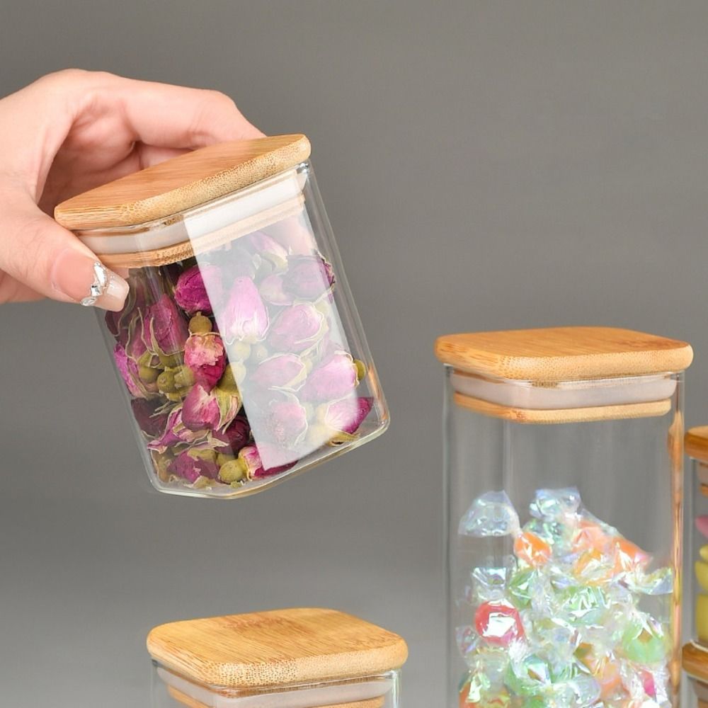 Meal Prep Glass Containers - Lattina sigillata in vetro borosilicato alto