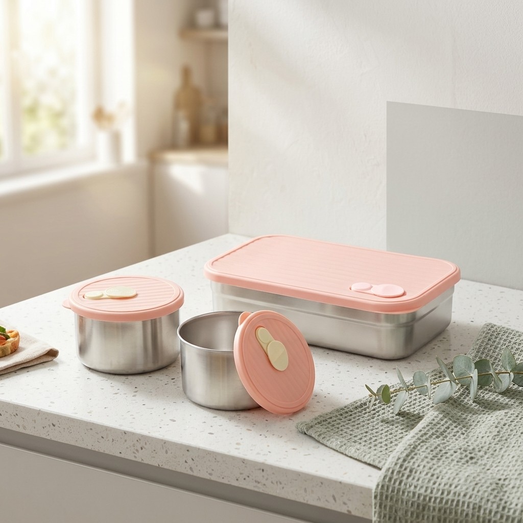 Meal Prep Kinder - Set di Contenitori per Pranzo Bento,