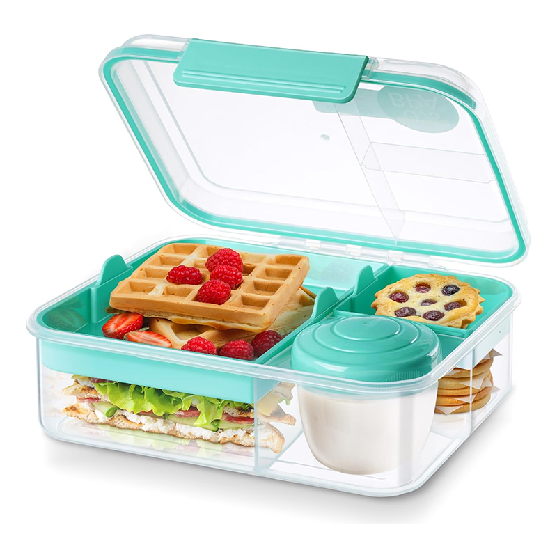 Meal Prep Kinder - Contenitore per Pranzo Bento a 4