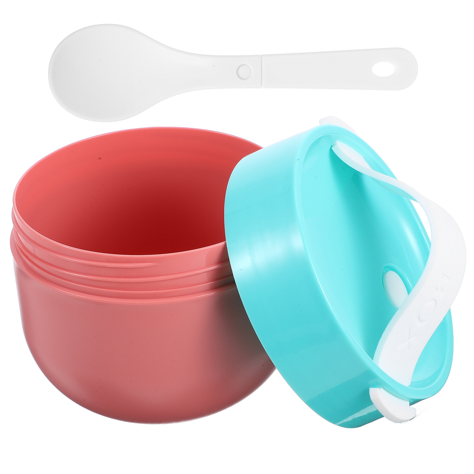 Meal Prep Jars With Lids - Ciotola per cereali da 600 ml,