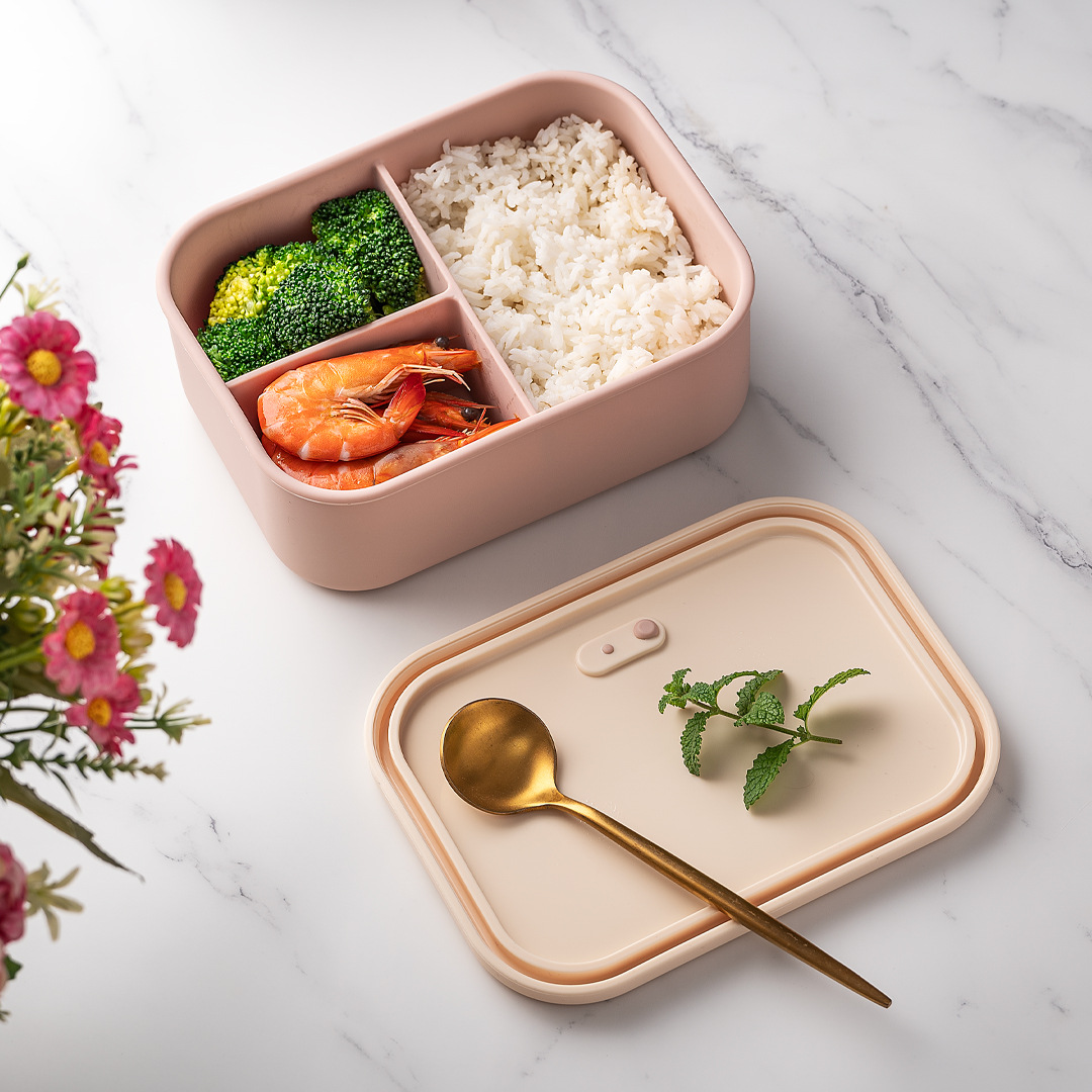 Meal Prep Kinder - Contenitore per pasti in silicone da