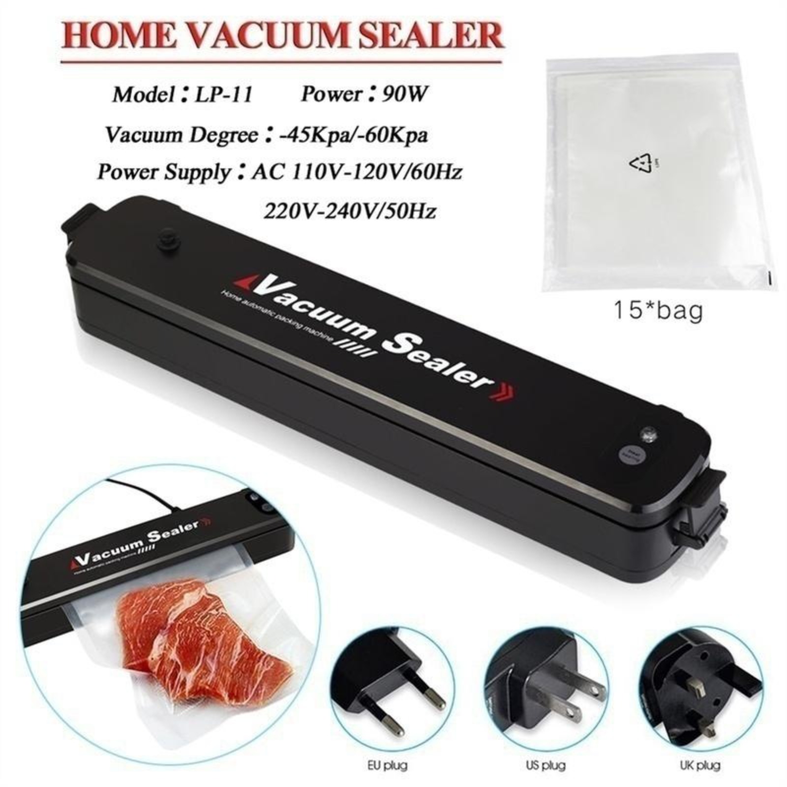 Macchina sigillatrice sottovuo - Meal Prep Vacuum Seal Containers recensione e prezzo