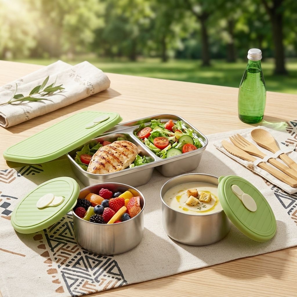 Contenitore per Pranzo in Acci - Meal Prep Kinder recensione e prezzo