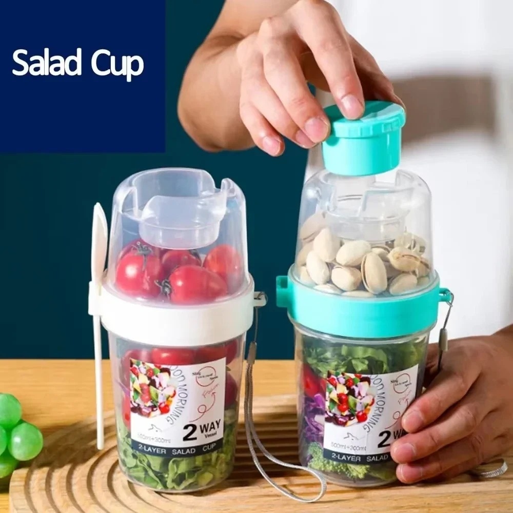 Tazza per insalata portatile T - Meal Prep Glass Containers recensione e prezzo