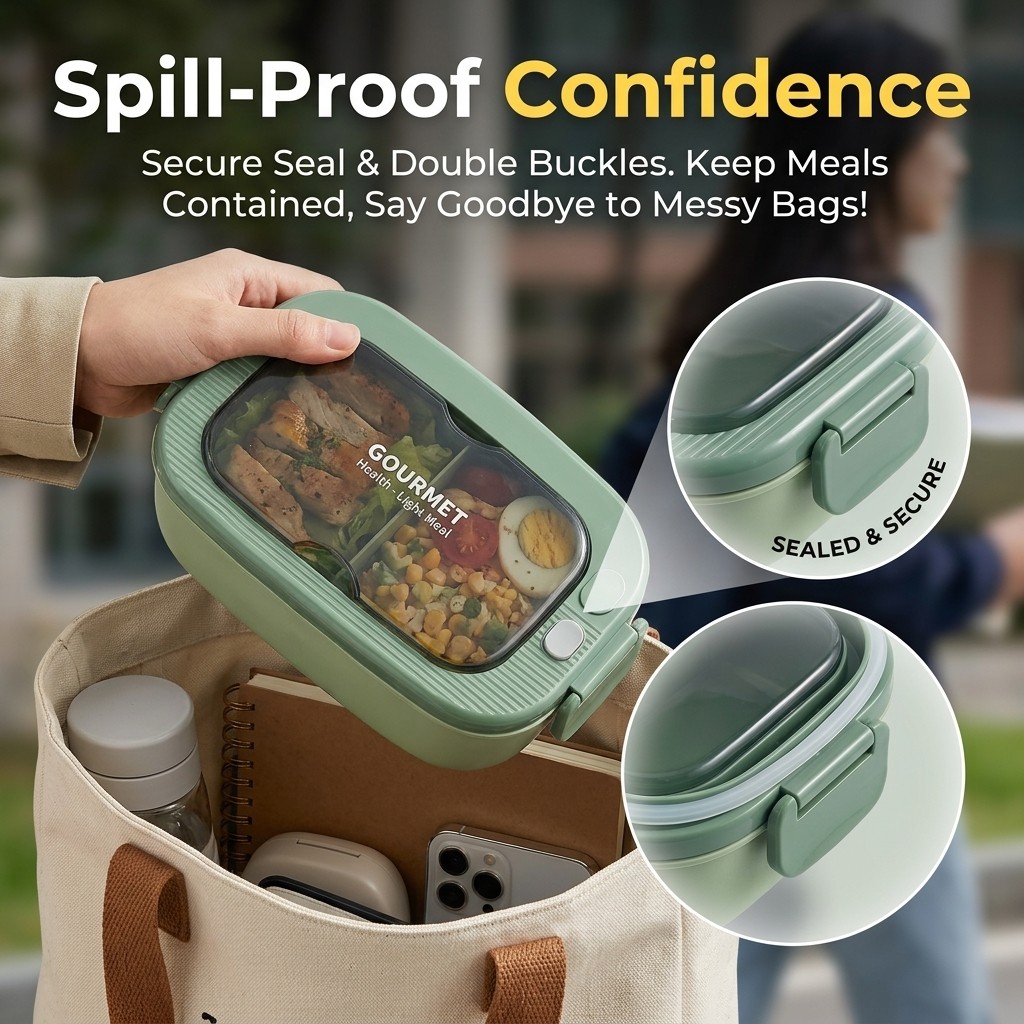 Contenitore per Pranzo in Plas - Meal Prep Kinder recensione e prezzo