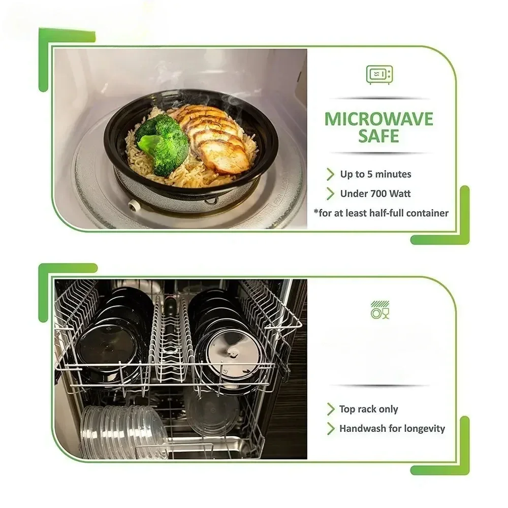 Contenitori per la preparazion - Meal Prep Glass Containers recensione e prezzo