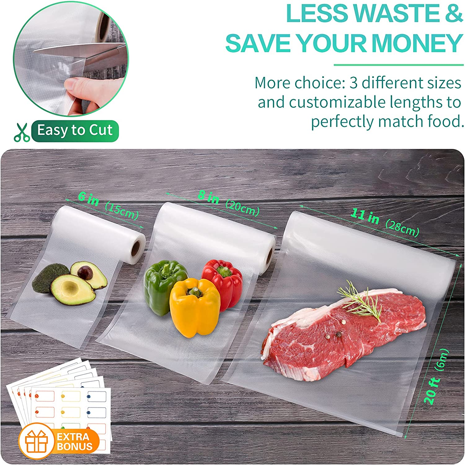 Sacchetti per Sottovuoto da Cu - Meal Prep Vacuum Seal Containers recensione e prezzo