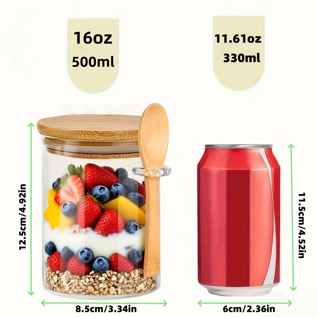Set di 1/2/4/8 bicchieri in ve - Meal Prep Glass Containers recensione e prezzo
