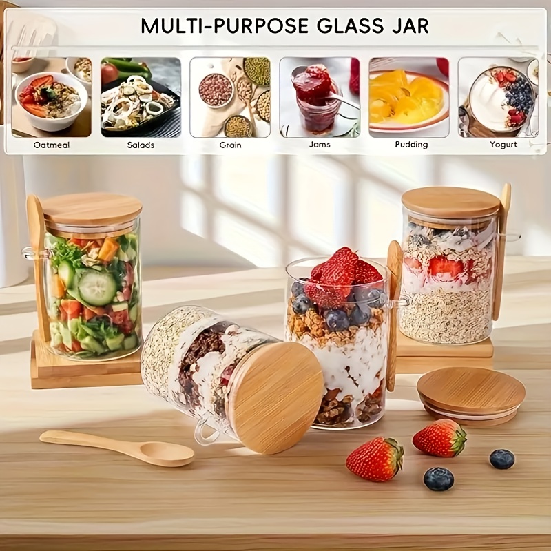 Set di 1/2/4/8 bicchieri in ve - Meal Prep Glass Containers recensione e prezzo