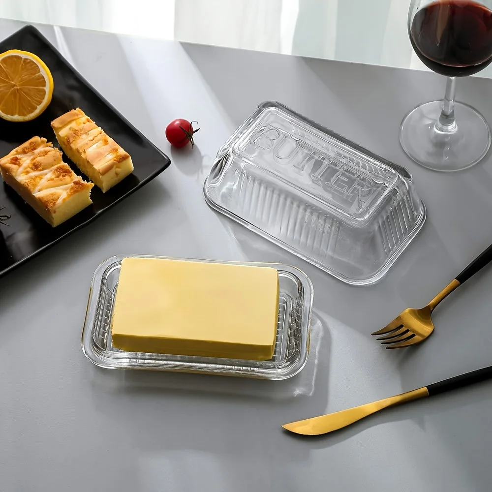 Piatto per burro trasparente c - Meal Prep Glass Containers recensione e prezzo