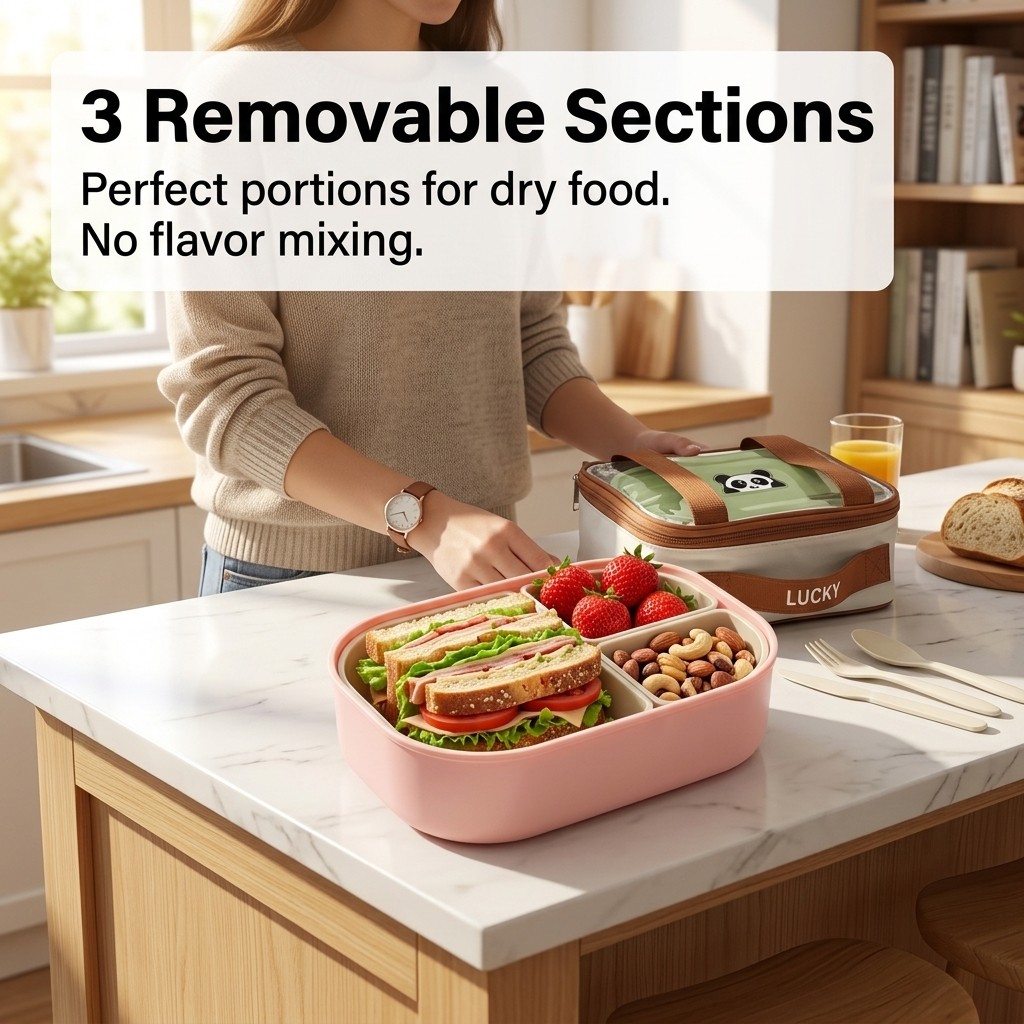 Carino Contenitore per Pranzo  - Meal Prep Kinder recensione e prezzo
