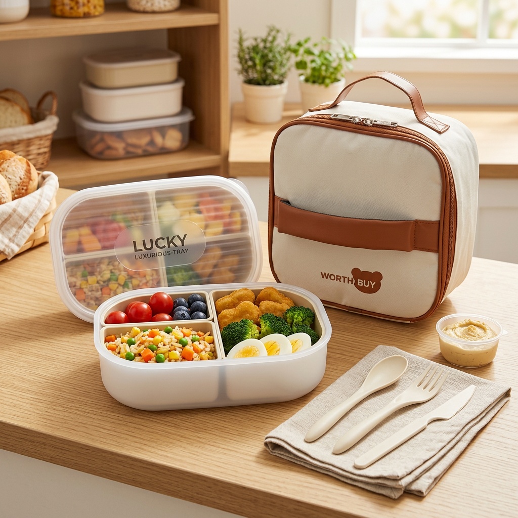 Contenitore per Pranzo in Plas - Meal Prep Kinder recensione e prezzo