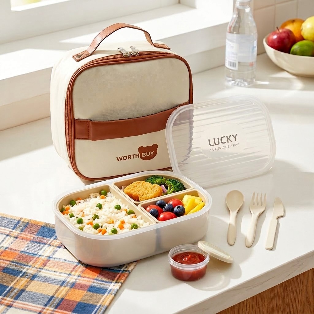 Contenitore per Pranzo in Plas - Meal Prep Kinder recensione e prezzo