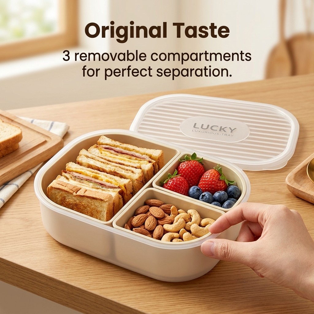 Contenitore per Pranzo in Plas - Meal Prep Kinder recensione e prezzo