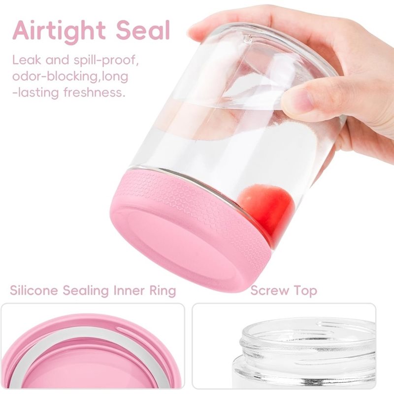 Set di barattoli per Overnight - Meal Prep Jars With Lids recensione e prezzo