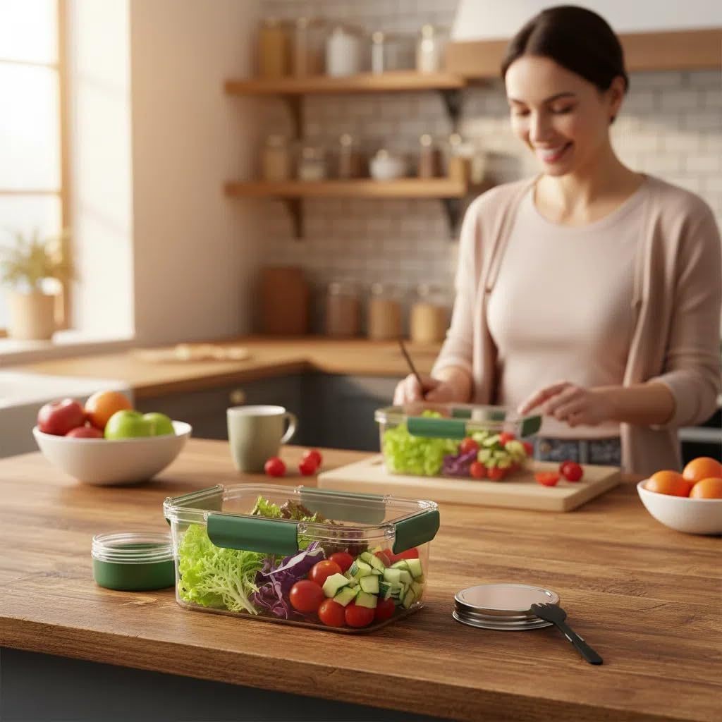 Barattolo solare per cialde Co - Meal Prep Jars With Lids recensione e prezzo