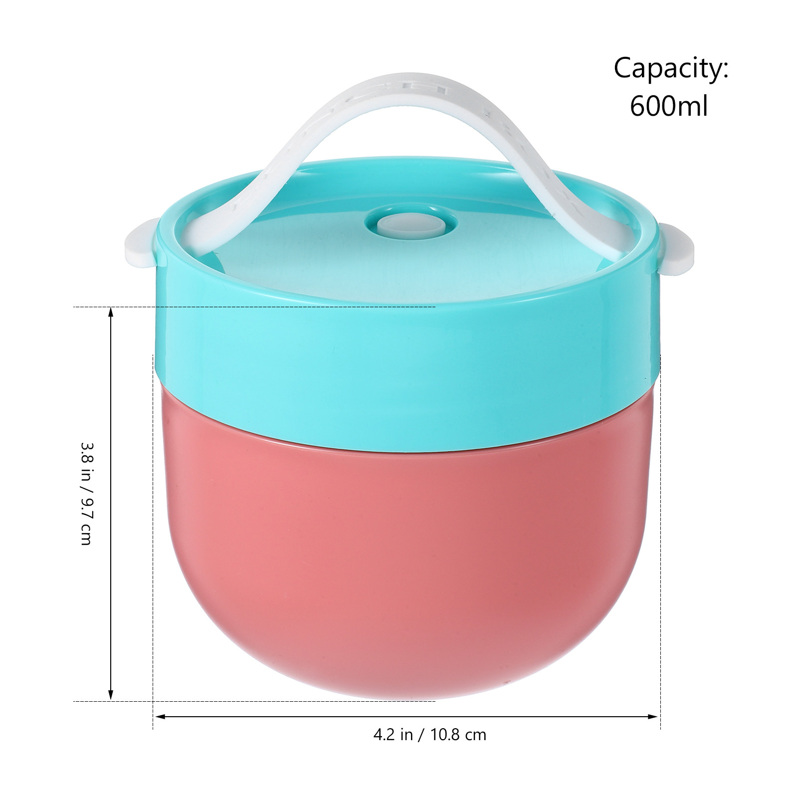 Ciotola per cereali da 600 ml, - Meal Prep Jars With Lids recensione e prezzo