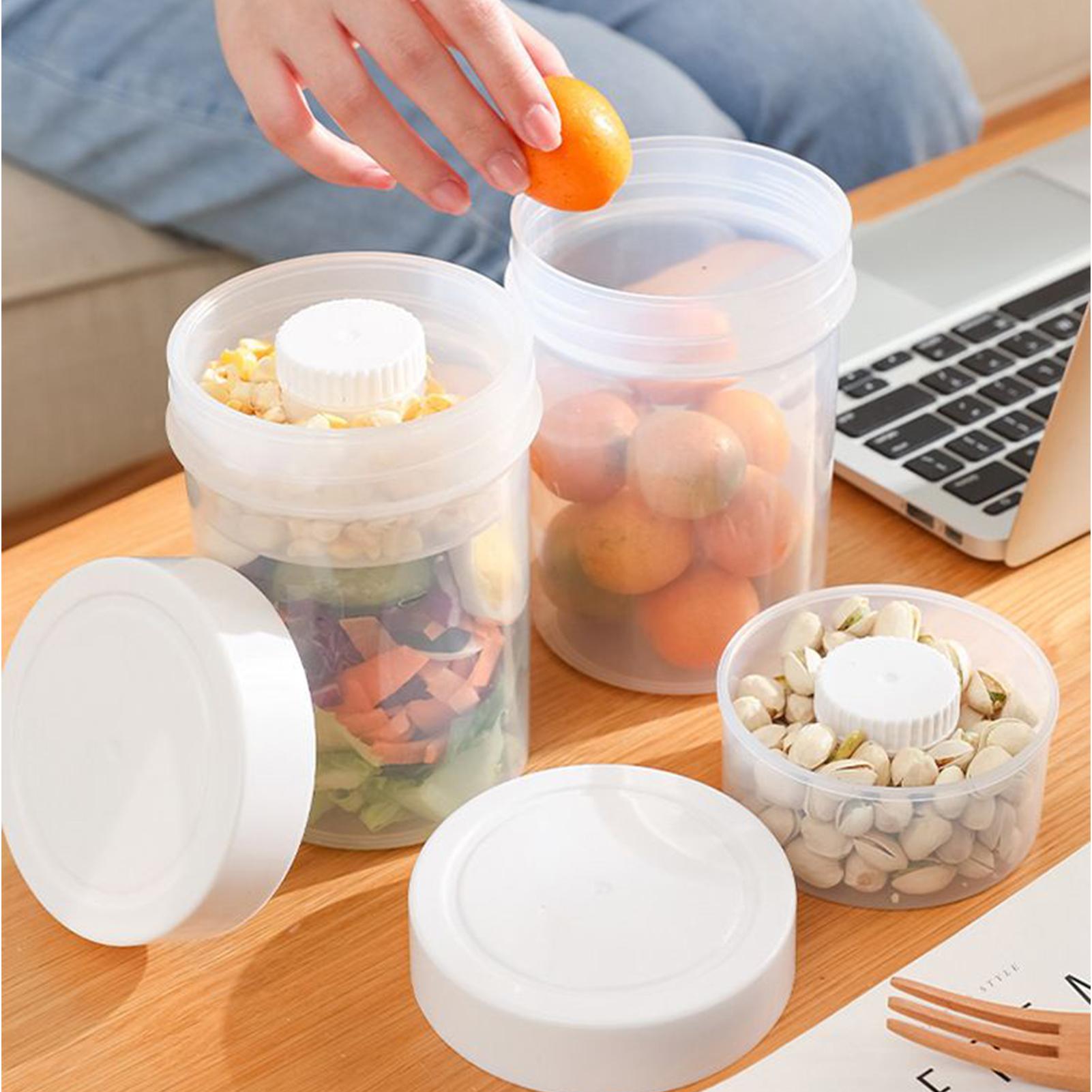 Barattoli per insalata con cop - Meal Prep Jars With Lids recensione e prezzo
