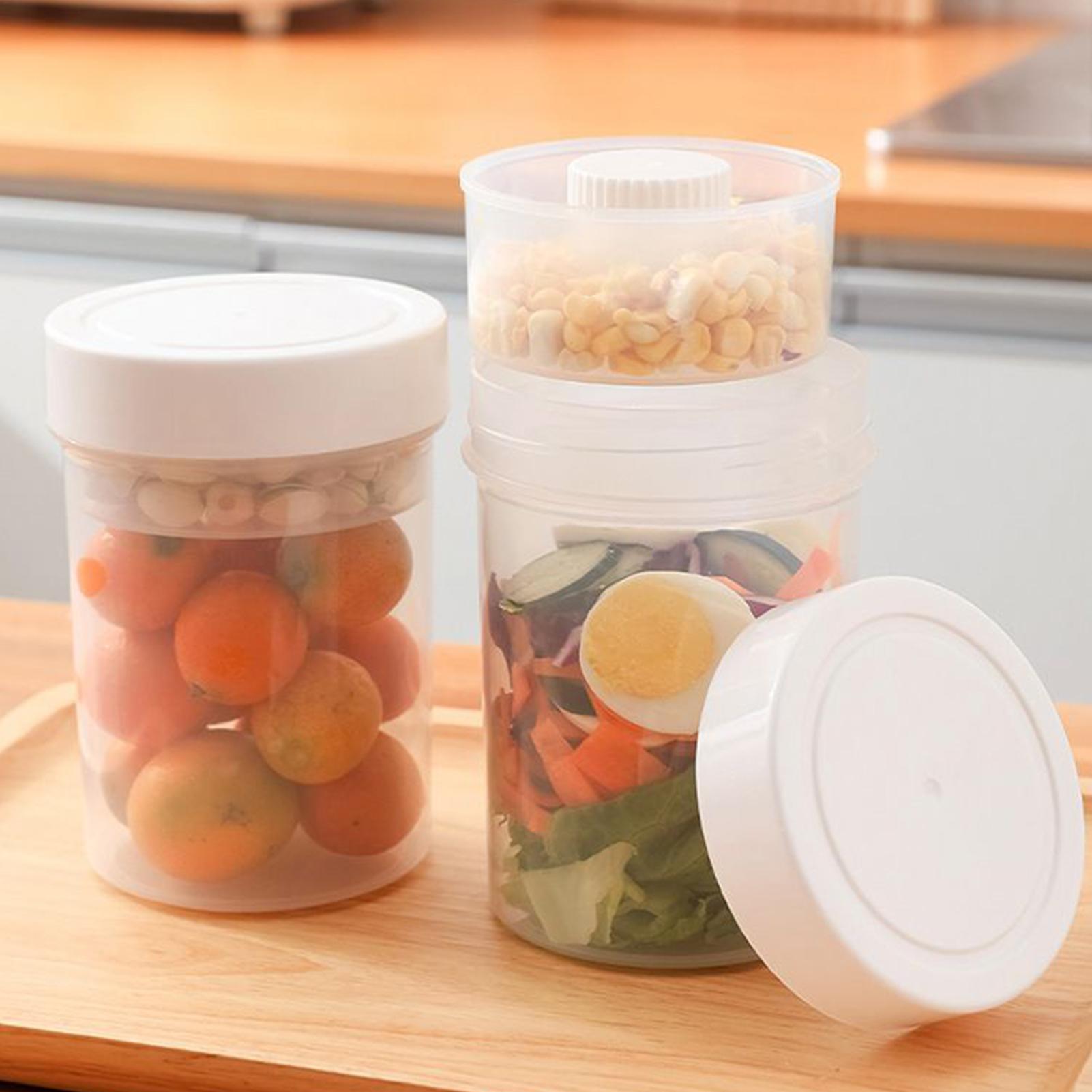 Barattoli per insalata con cop - Meal Prep Jars With Lids recensione e prezzo