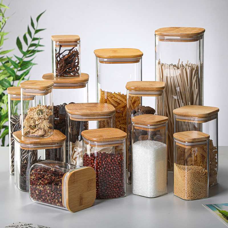 Lattine di vetro di bambù bott - Meal Prep Glass Containers recensione e prezzo